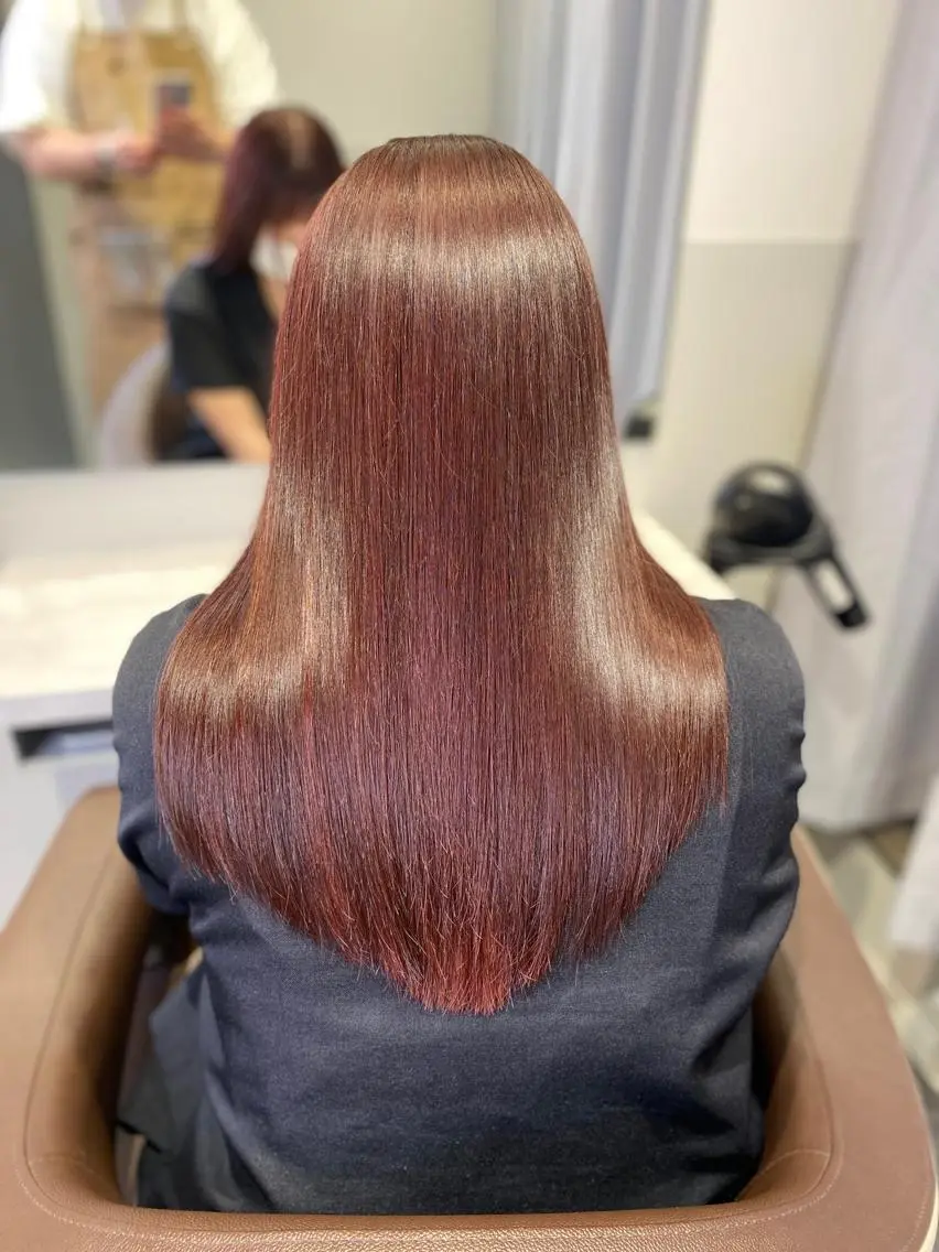 ロング カラー ヘアアレンジ 🫧新宿 透明感 カラー/サスケ🫧のヘアスタイル
