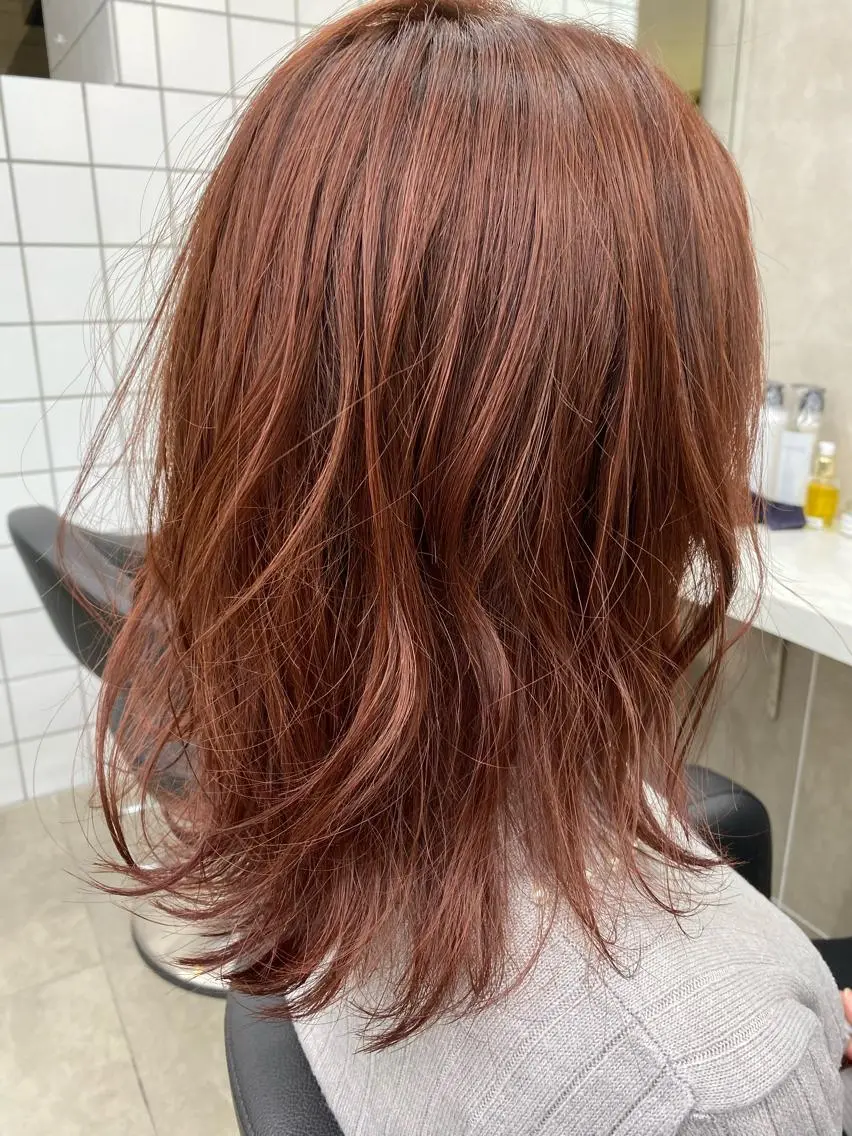 ミディアム カラー 💞あざと可愛い💞 児玉大地のヘアスタイル