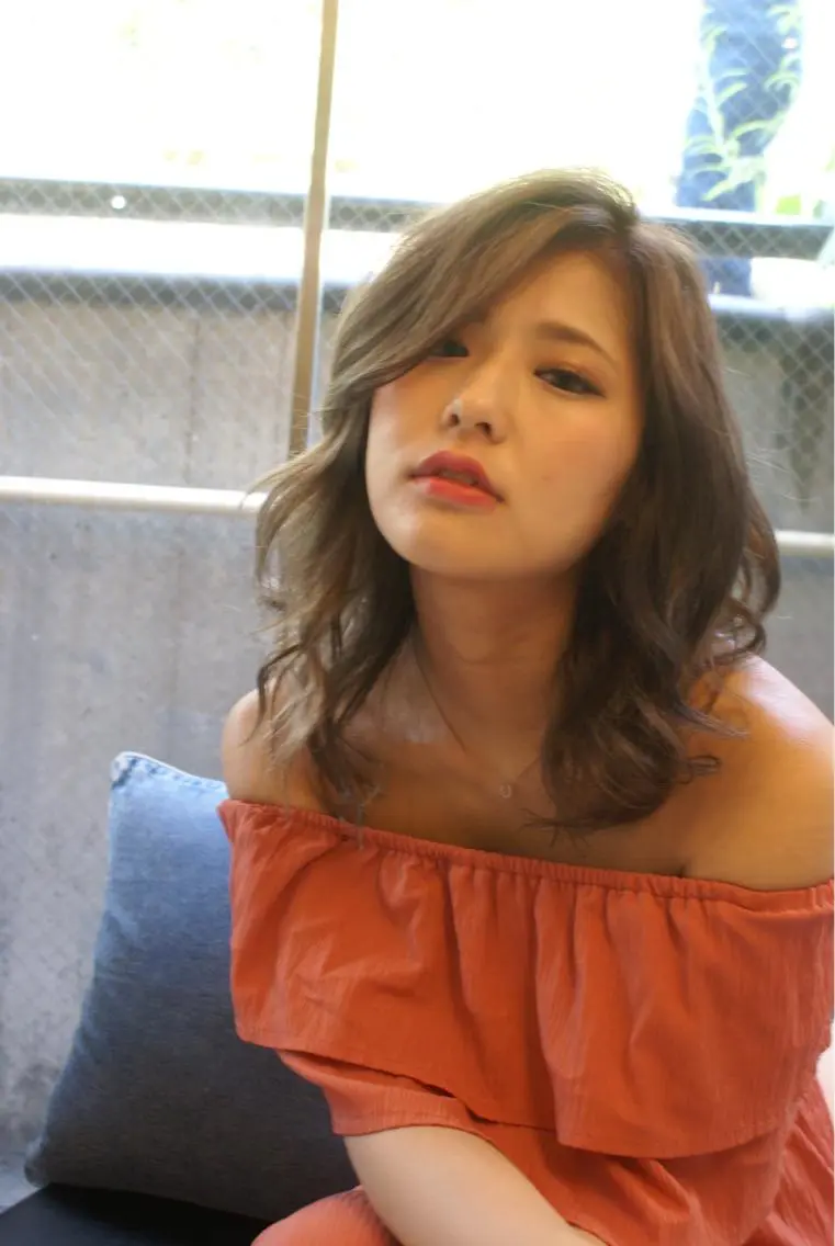 ミディアム カラー パルーザ代表👑 YUYAのヘアスタイル