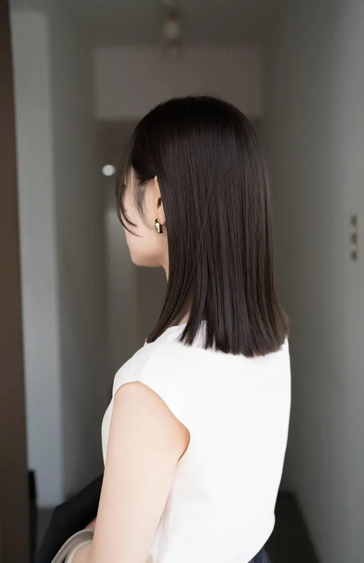 セミロング navile GINZAのヘアスタイル