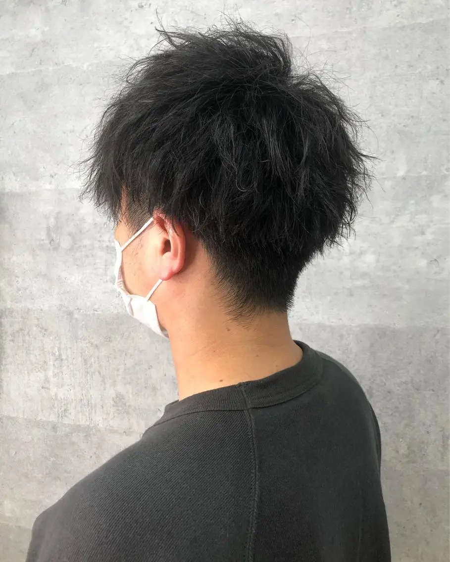 ショート パーマ カット パーマ トリートメント 内藤 繁のヘアスタイル