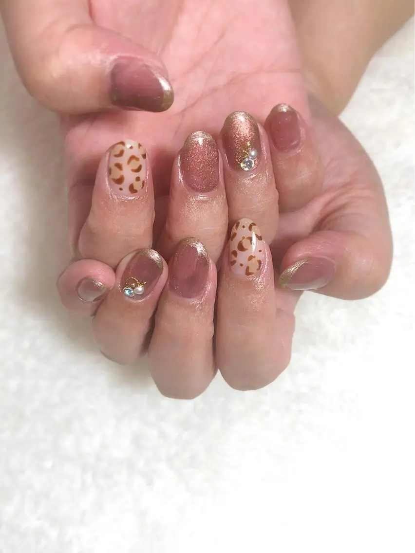 ネイル マグネットネイル ハンドネイル nail salon Regaosのネイルデザイン