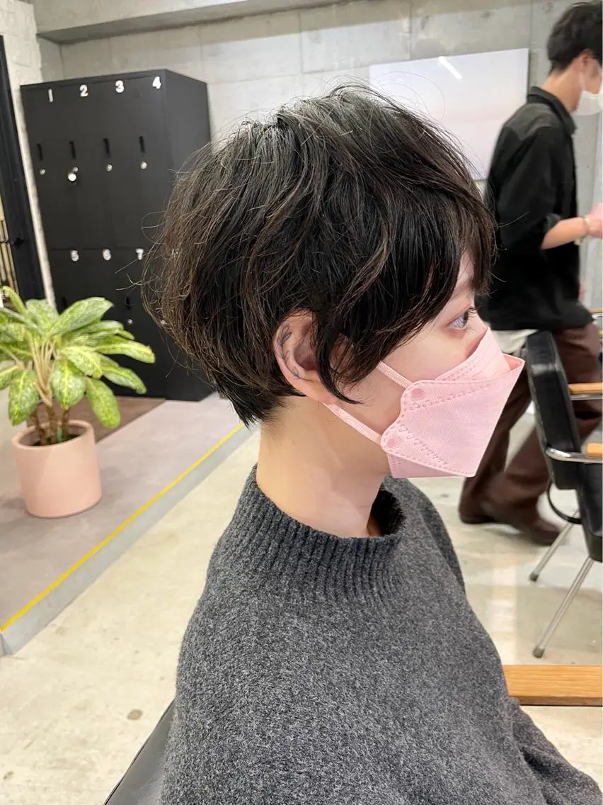 ショート パーマ カット パーマ トリートメント 【ショートカット 美髪矯正】今井隆太のヘアスタイル