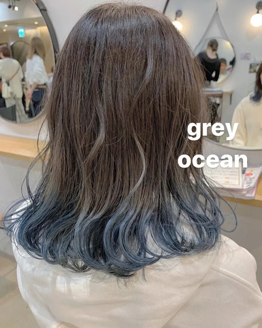 ミディアム カラー ヘアカラー トリートメント ハイトーンカラー♡ yuのヘアスタイル