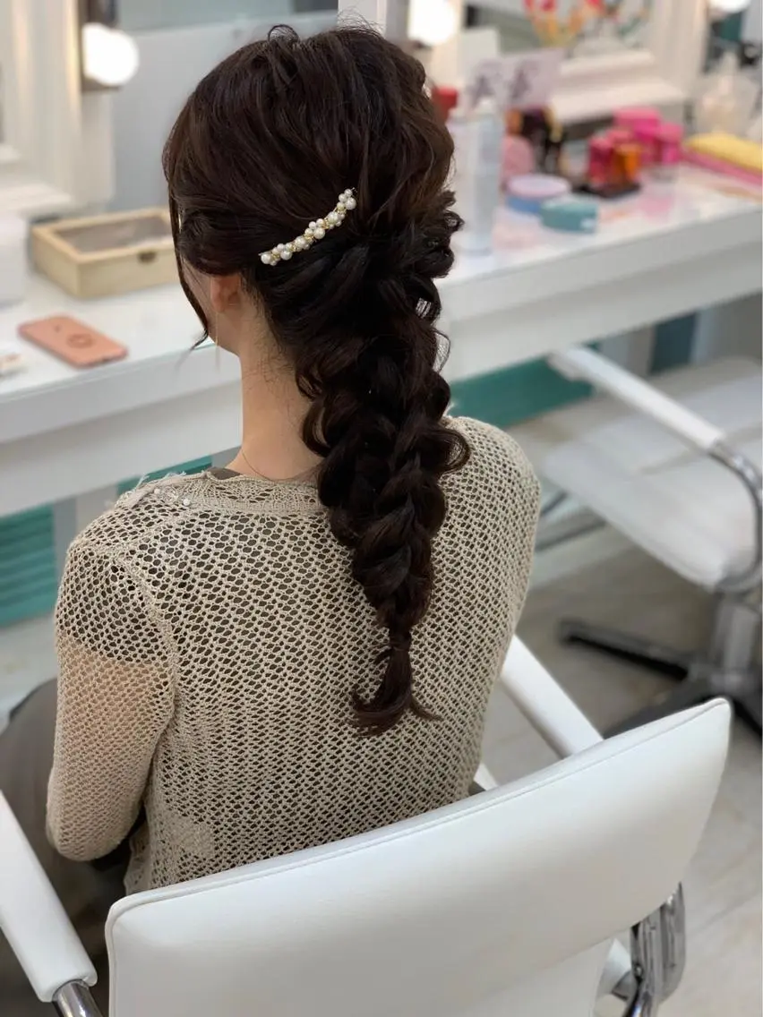 セミロング Hair&make Best Sceneのヘアスタイル