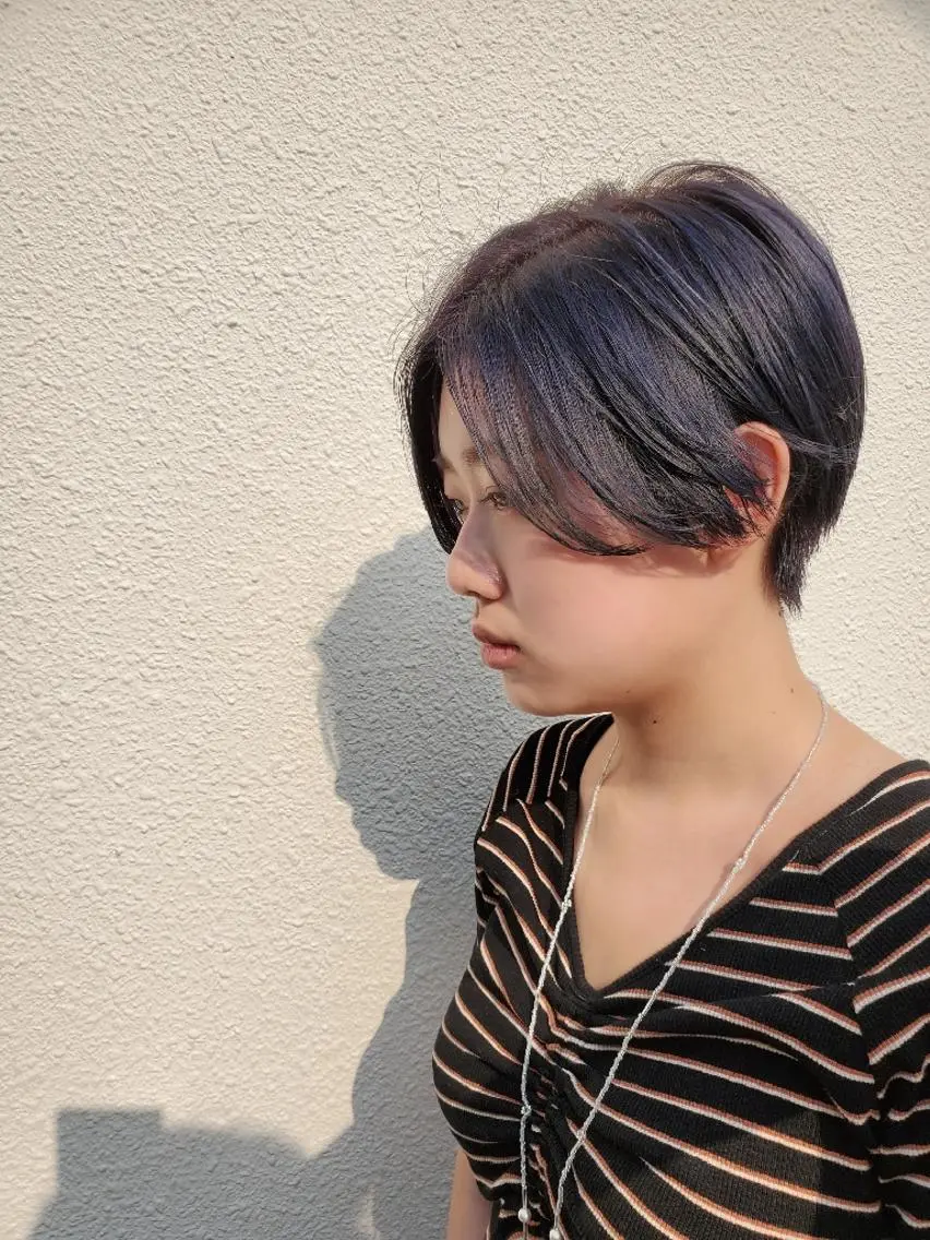 ショート カット ヘアカラー 社内カット講師・店長 菅原賢一のヘアスタイル