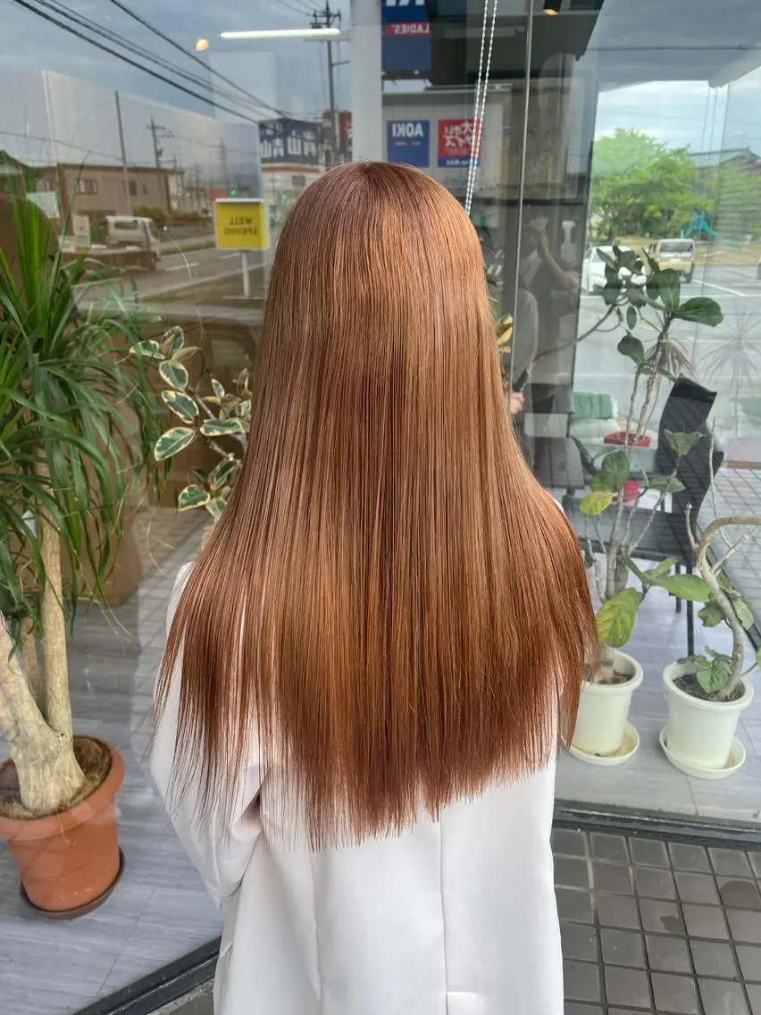 ロング alu yuinaのヘアスタイル