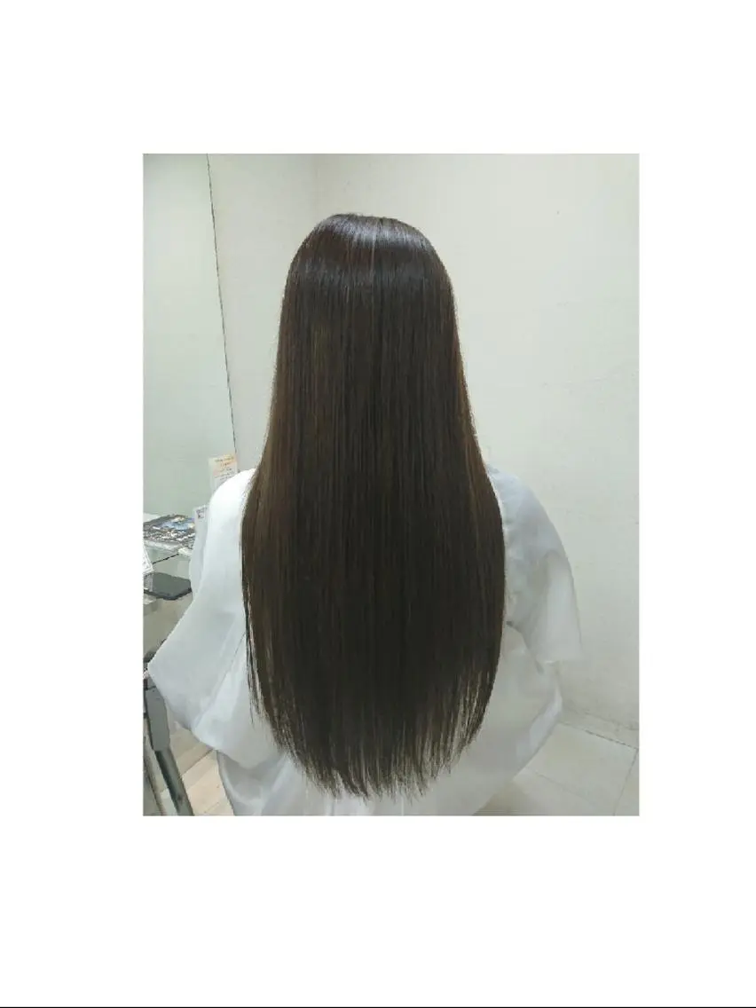ロング カラー トリートメント nagane sayakaのヘアスタイル