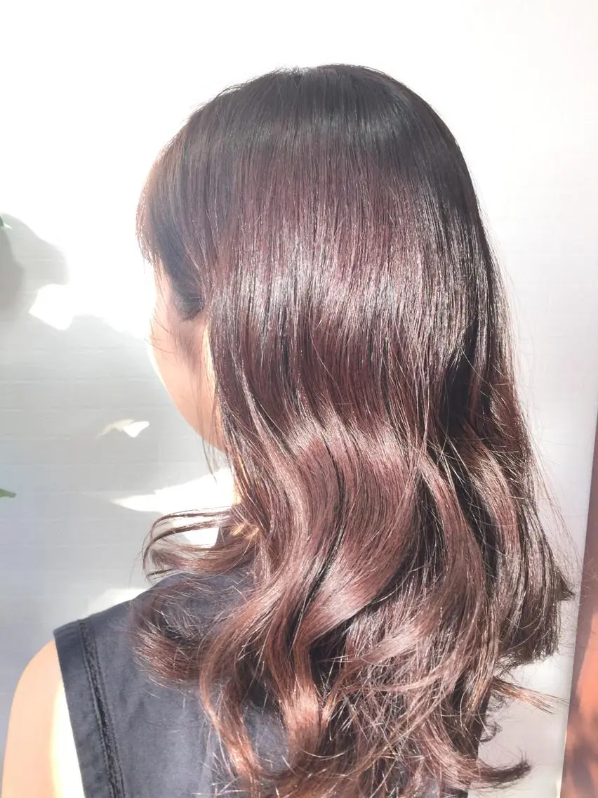 カラー イルミナカラー 💜ツヤヘアケア🩷 サトウシュンスケのヘアスタイル