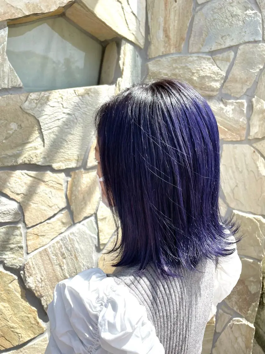 ミディアム カット ヘアカラー chillout🌱 武田安未のヘアスタイル