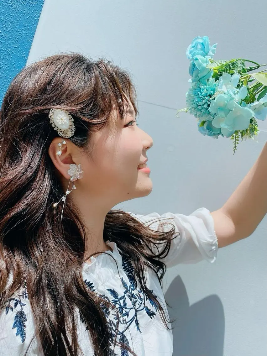 ロング カラー ヘアアレンジ 古川 琴美のヘアスタイル