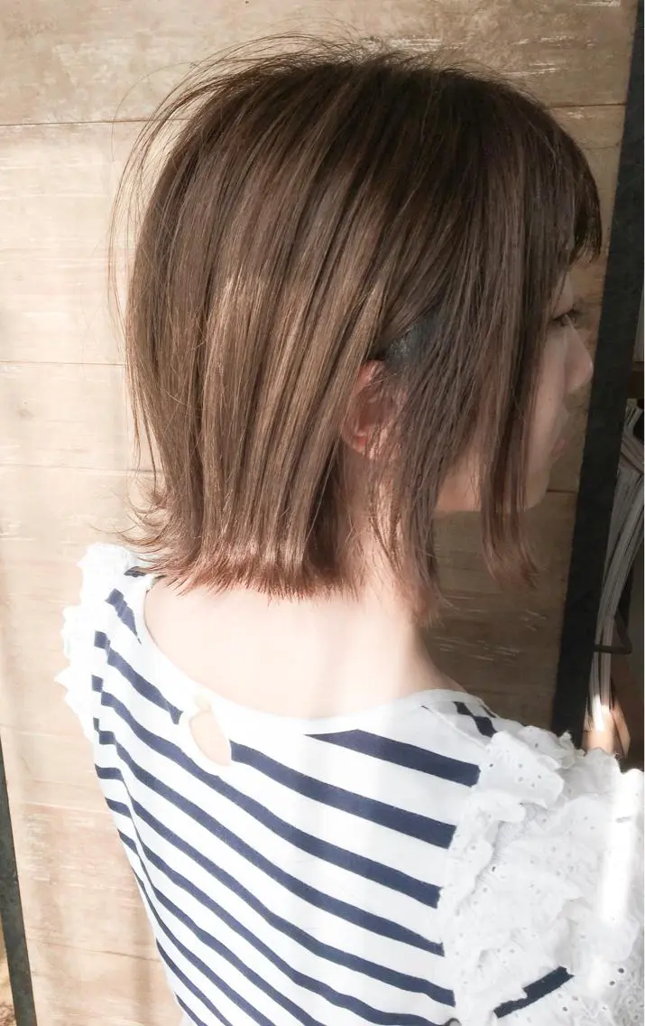 ショート 中田 敏明のヘアスタイル