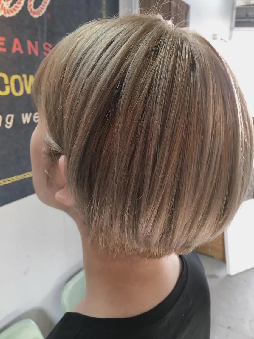 ショート カラー カット トリートメント 代表 中島貴志のヘアスタイル