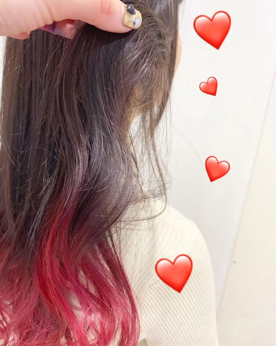 ミディアム カラー 新宿駅近♡個室 ♡関口三都季🌜のヘアスタイル