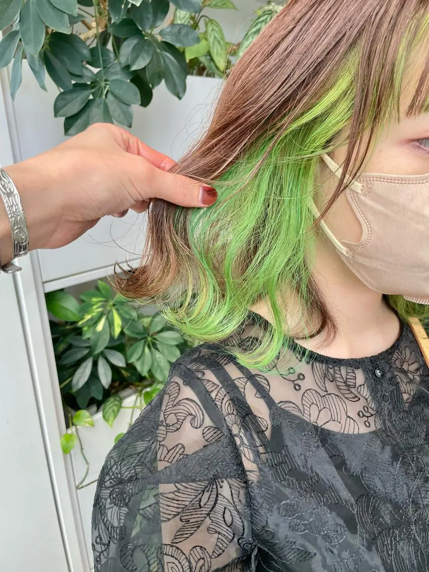 ミディアム ヘアカラー トリートメント 東北No.1完全個室 💐梶谷社長のヘアスタイル