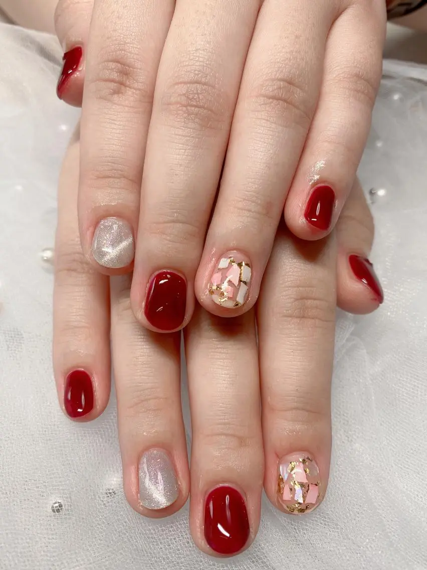 ネイル アートネイル シンプルネイル ジャスミン ネイルサロンのネイルデザイン