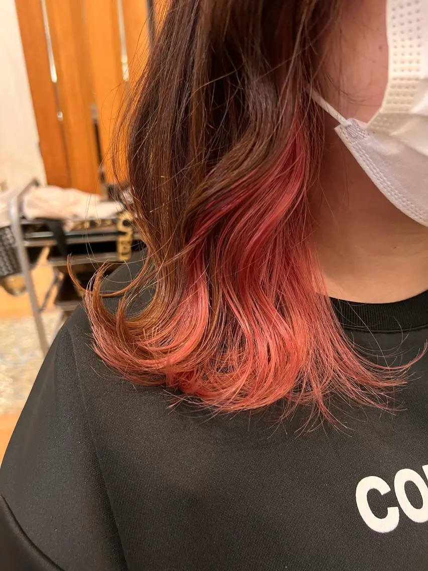 ミディアム カラー ヘアカラー 🌻井上 マリー🌻のヘアスタイル