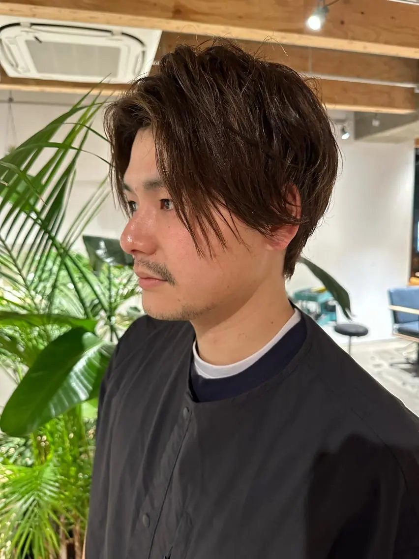 ショート パーマ 藤本 祥実のヘアスタイル
