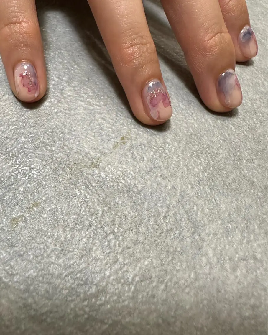 ネイル ハンドネイル フットネイル kiii.__ ✴︎*のネイルデザイン