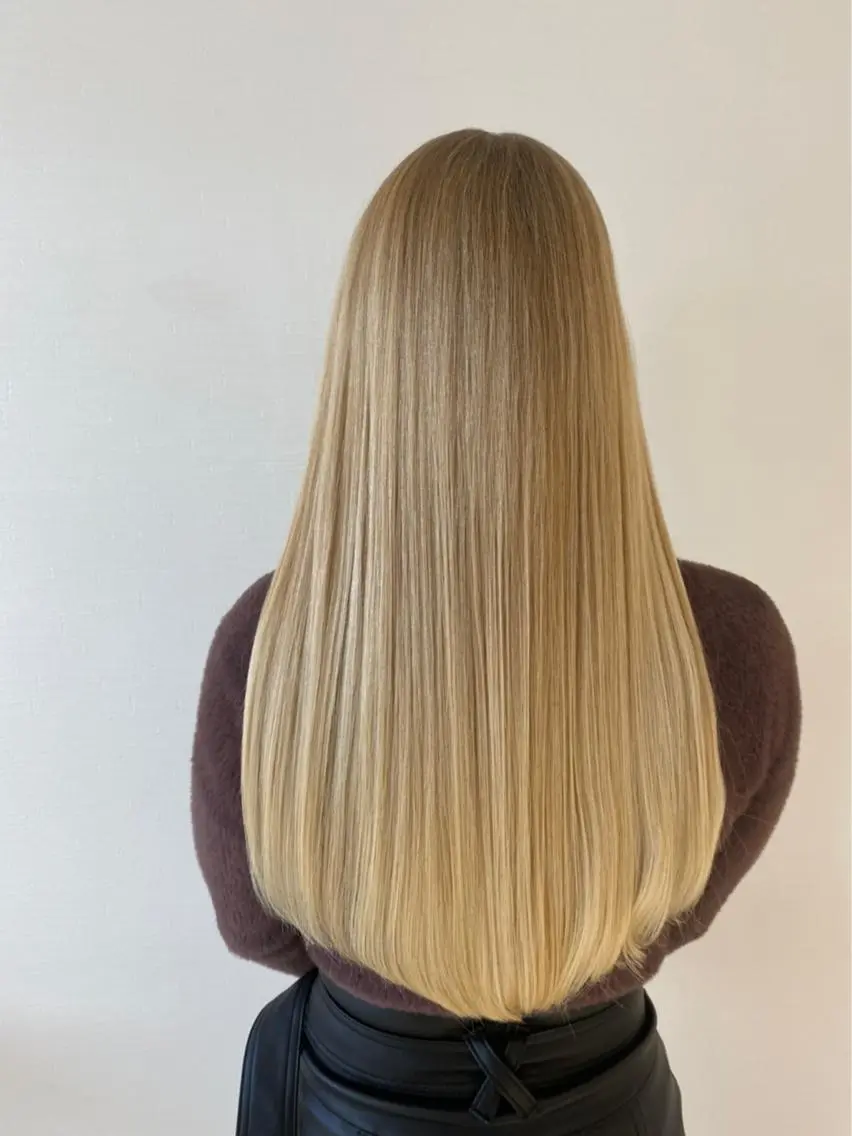 ロング カラー カット ヘアカラー 縮毛矯正 トリートメント ヘアセット モテ髪提案します💕 髪質改善宗一郎のヘアスタイル