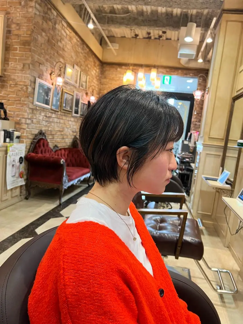 ショート ショートボブ ボブ ショートヘア 鈴木 優一のヘアスタイル