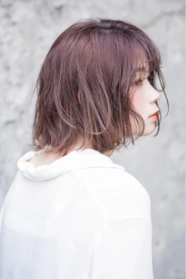 ミディアム パーマ カット トリートメント ヘアセット ☕️ベージュカラー 内藤光哉☕️のヘアスタイル