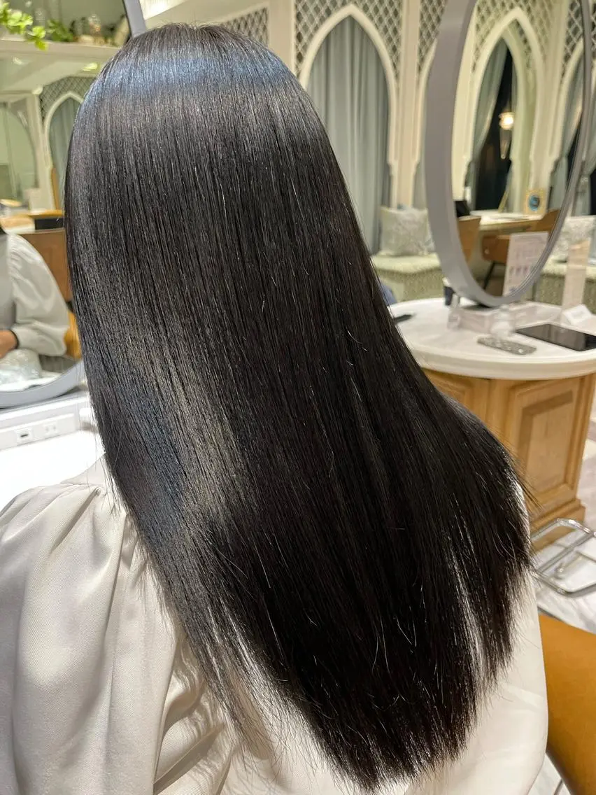 ロング 縮毛矯正 縮毛矯正 🩵縮毛矯正・ボブ 岩原朋也🩵のヘアスタイル