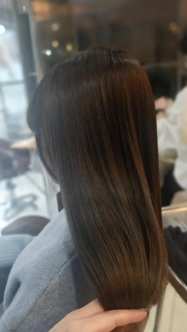 ミディアム 髪質改善 田辺 侑未のヘアスタイル