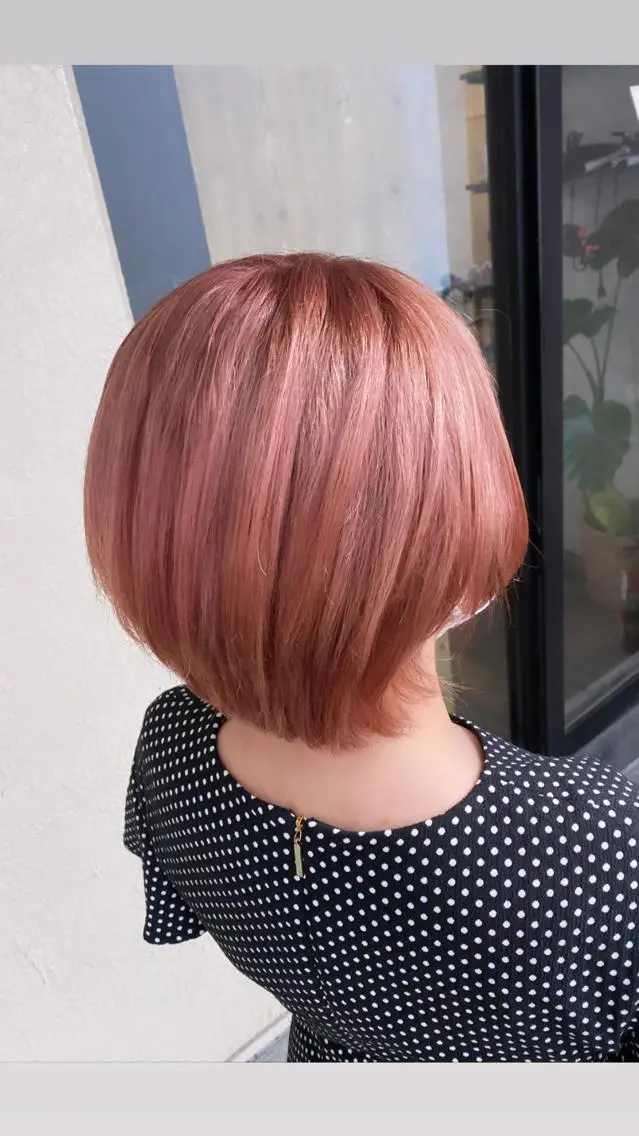 ショート カラー 髪質改善/レイヤー カット手塚奨のヘアスタイル