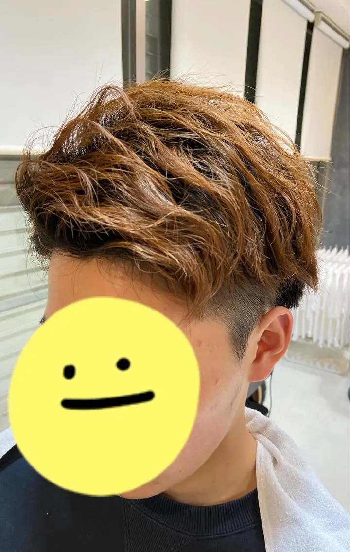 ショート メンズ カット 岡 且也のヘアスタイル