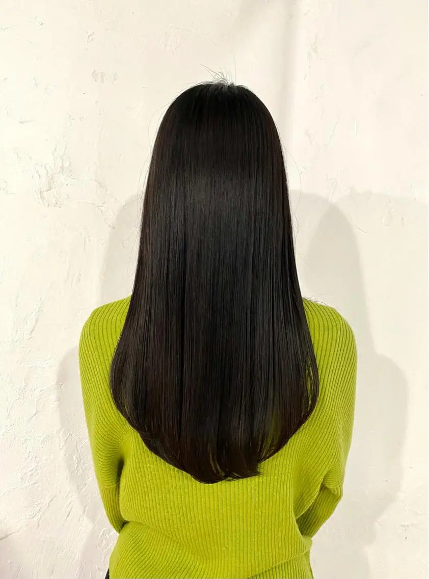 ロング カラー ブルーカラー Aujuaソムリエ 🎨‎♡HARUのヘアスタイル