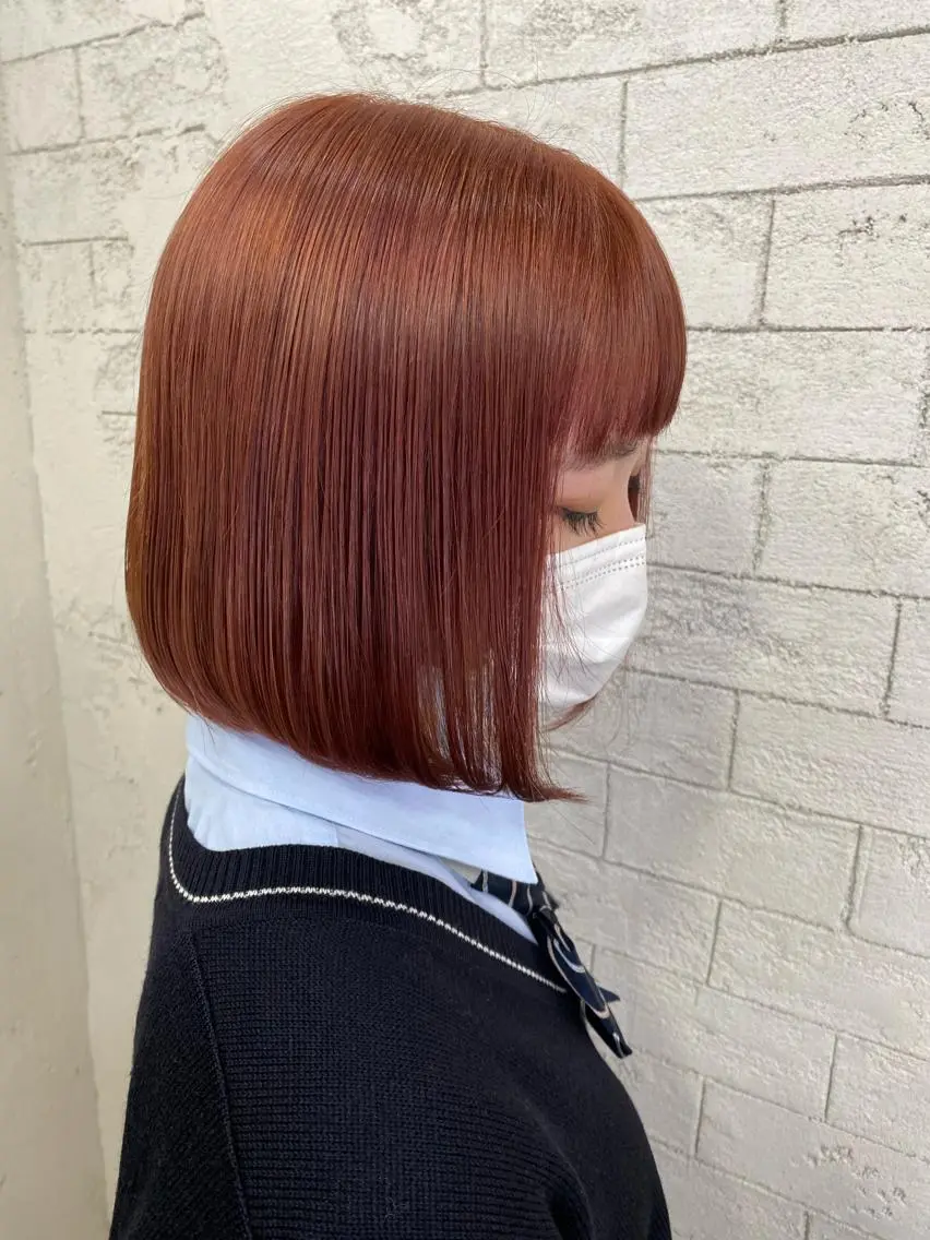 ミディアム カット ダブルカラー🌈 miinaのヘアスタイル