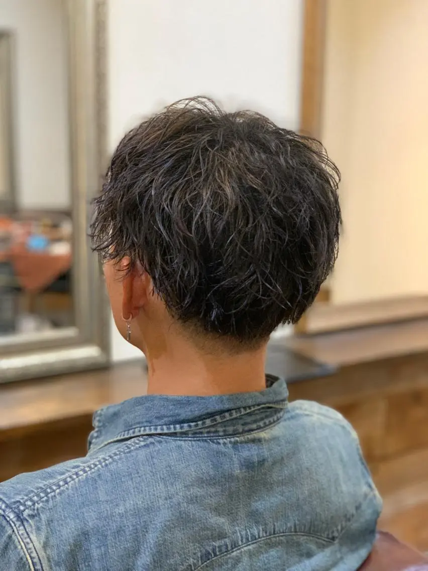 ショート カット パーマ メンズパーマ 髪質改善☆有馬のヘアスタイル