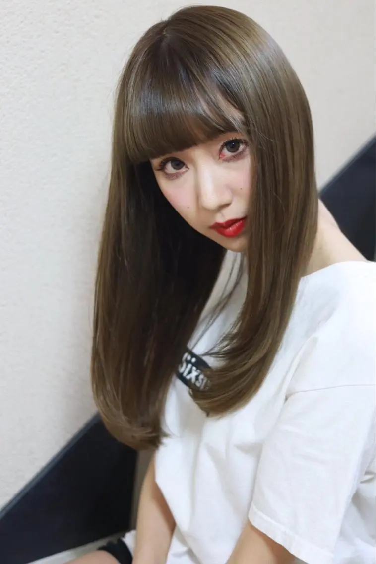 ロング 髪質改善/縮毛矯正 /美髪🩵イケダのヘアスタイル