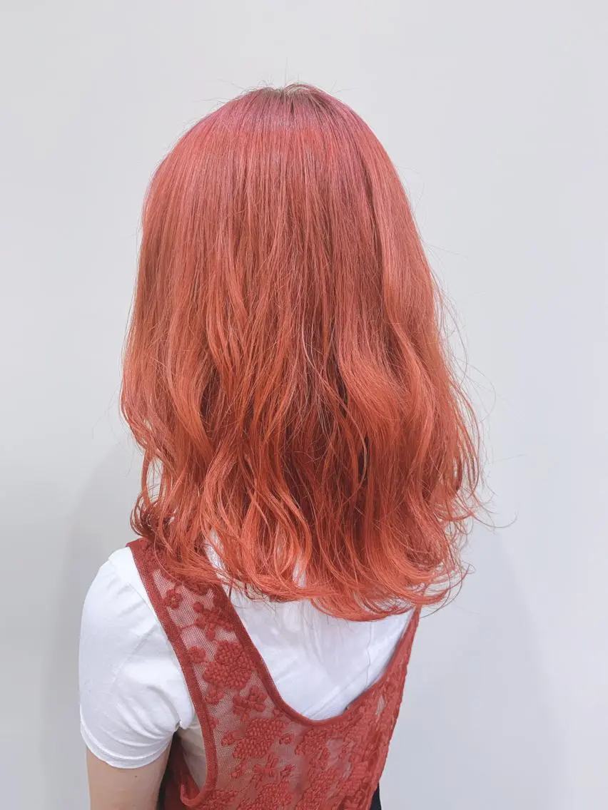 セミロング カット ヘアカラー トリートメント sato manamiのヘアスタイル