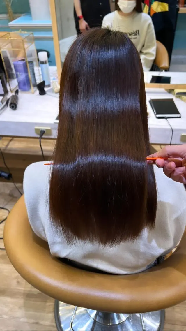 ロング 橋本 知弥のヘアスタイル