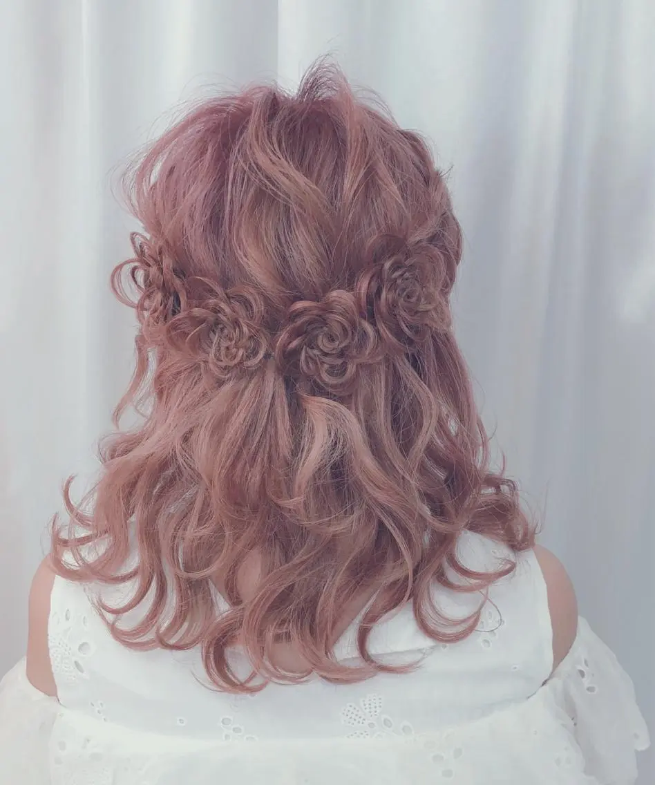 ミディアム 安和 大貴のヘアスタイル