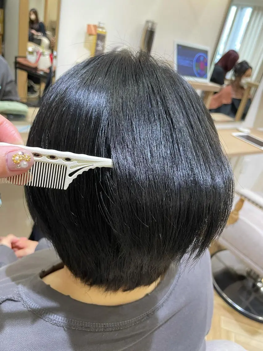ショート 髪質改善お任せ ください♪ひとみのヘアスタイル