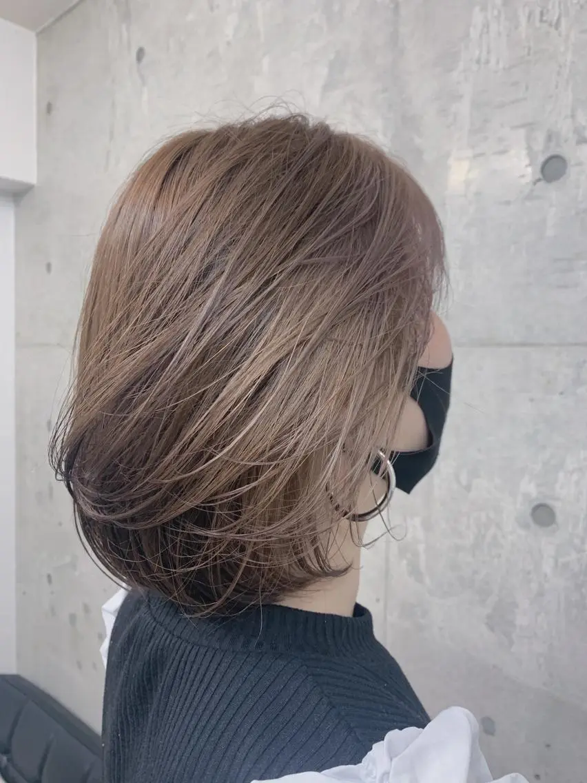 ショート カラー 切りっぱなしボブ ハンサムショート アディクシーカラー ブリーチ ケアブリーチ 松本 和之のエステ・リラクイメージ