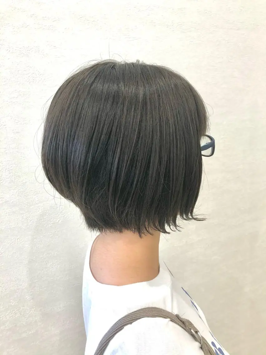 ショート ショートボブ ボブ ショートヘア カット 安田 美由紀のヘアスタイル