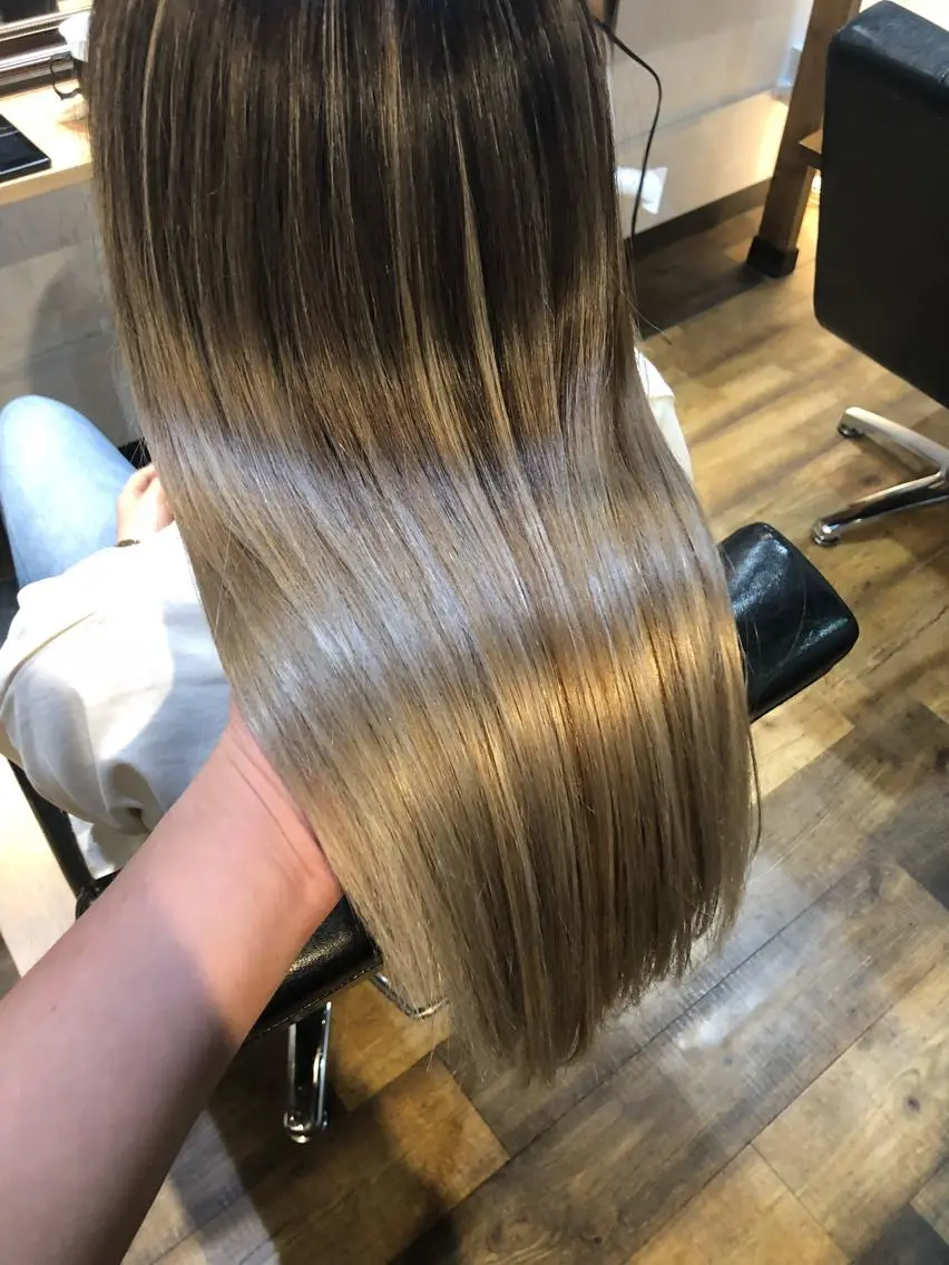 ロング カラー 藤尾 僚平のヘアスタイル