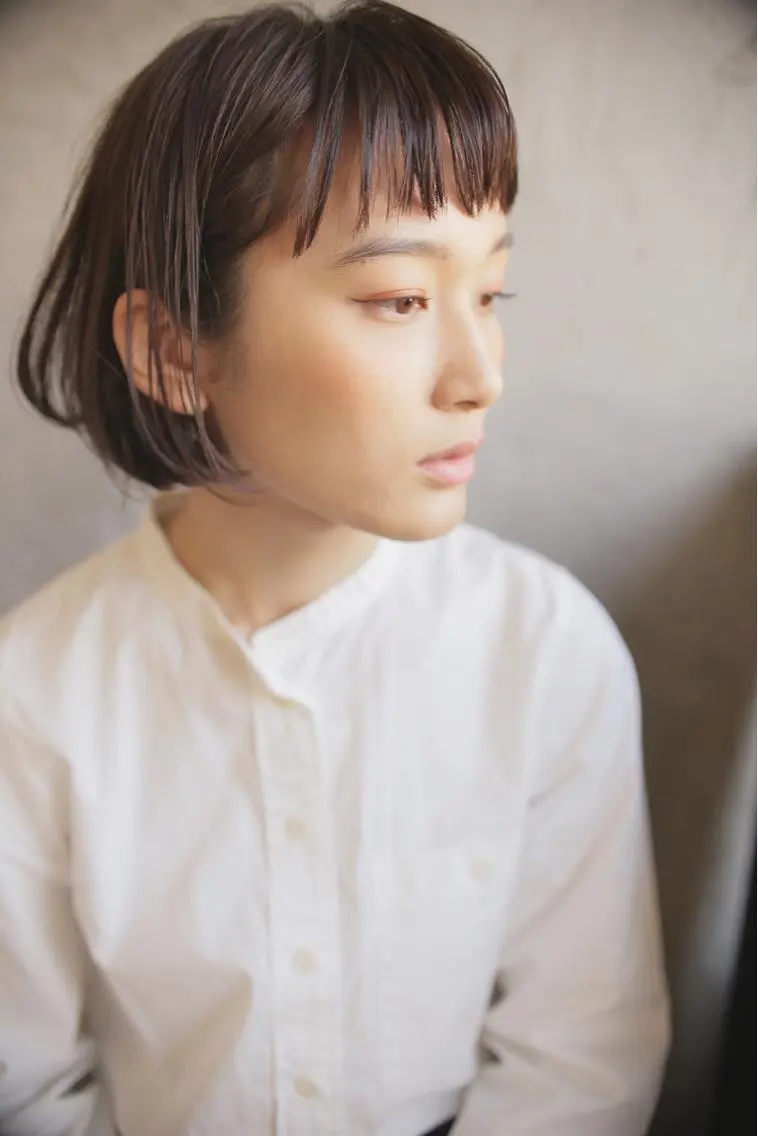 ショート カラー パーマ 坂本 裕介のヘアスタイル