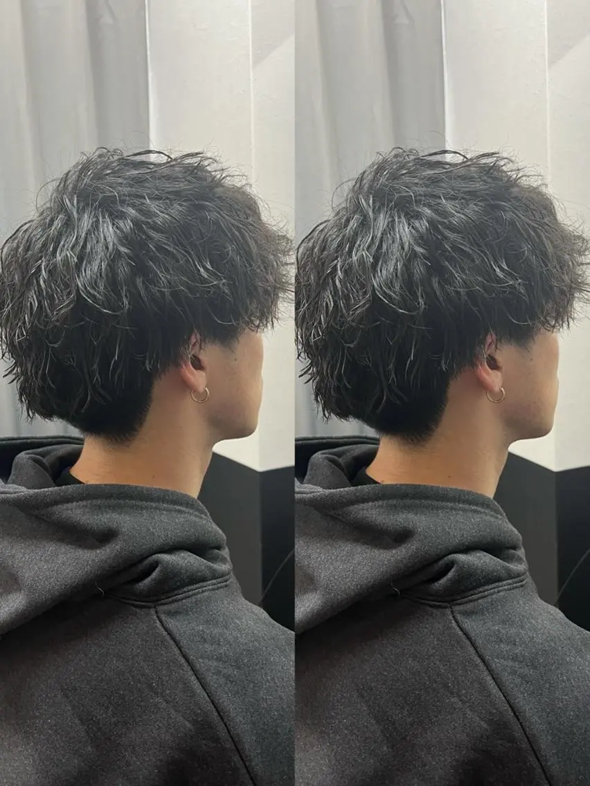 ショート パーマ カット パーマ TELA HAIRのヘアスタイル