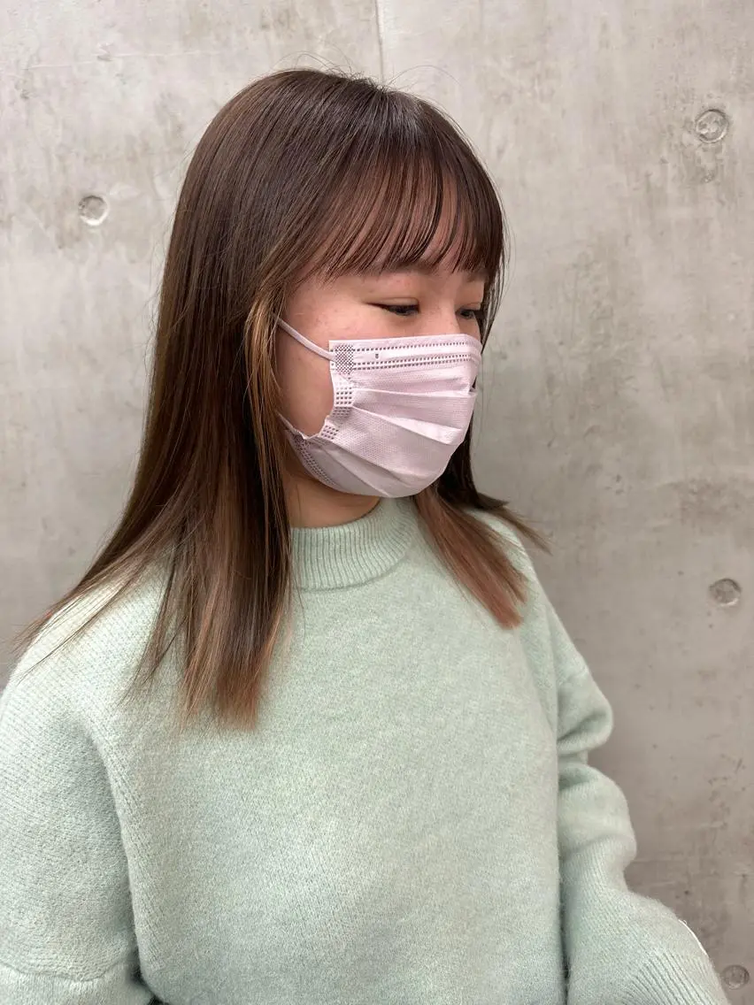 ミディアム SALTWATER AYARIのヘアスタイル