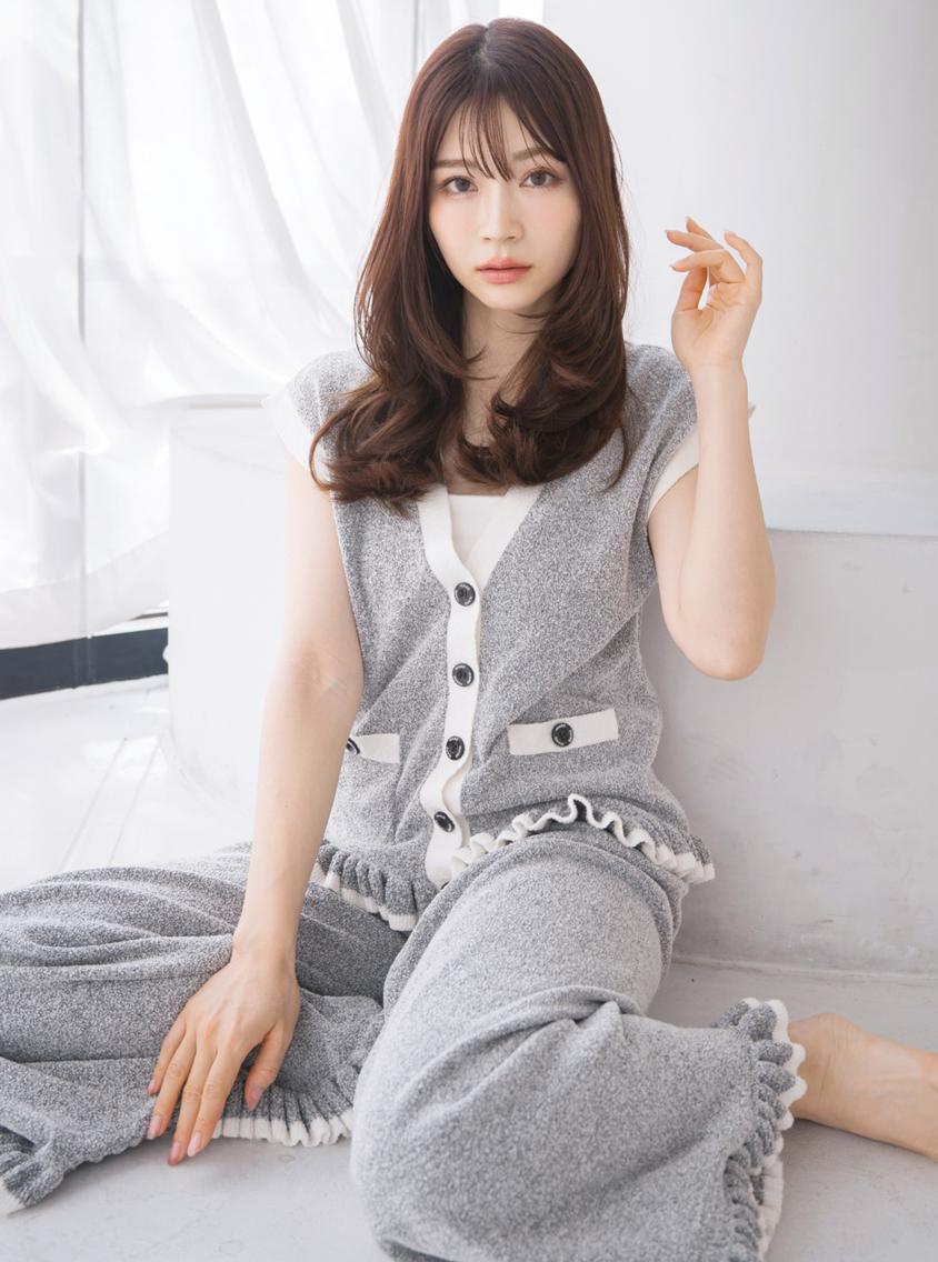 ロング ロングレイヤー レイヤーカット ロング カット トリートメント JUN 【ジュン】のヘアスタイル