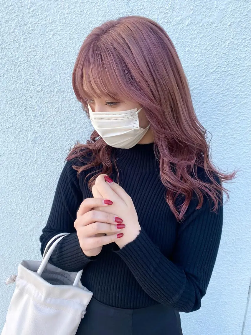 ロング ヘアカラー YUIMARL岡山店 MIRAIのヘアスタイル