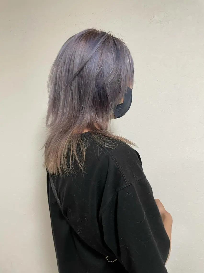 ショート ウルフカット 艶髪カラー& トリートメント　松村のヘアスタイル