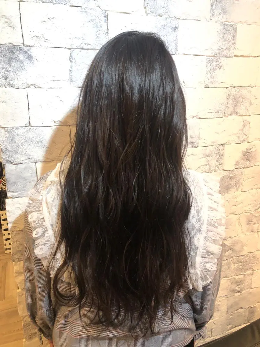 セミロング カラー ヘアアレンジ ブルーカラー ブルージュ 綺麗な髪質にしたい方 限定🌈清水 祥のヘアスタイル