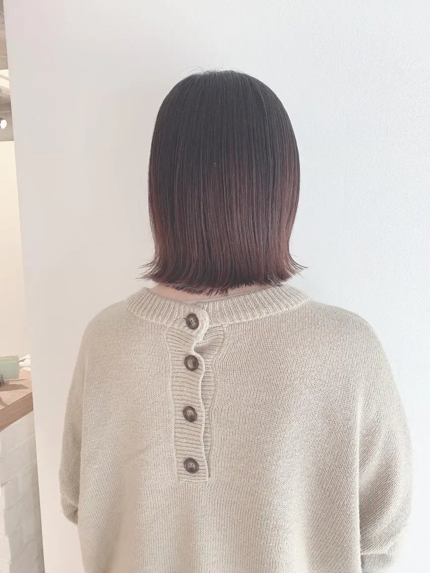 ショート カラー カット ヘアカラー なりたいが叶う ながしまじゅんきのヘアスタイル