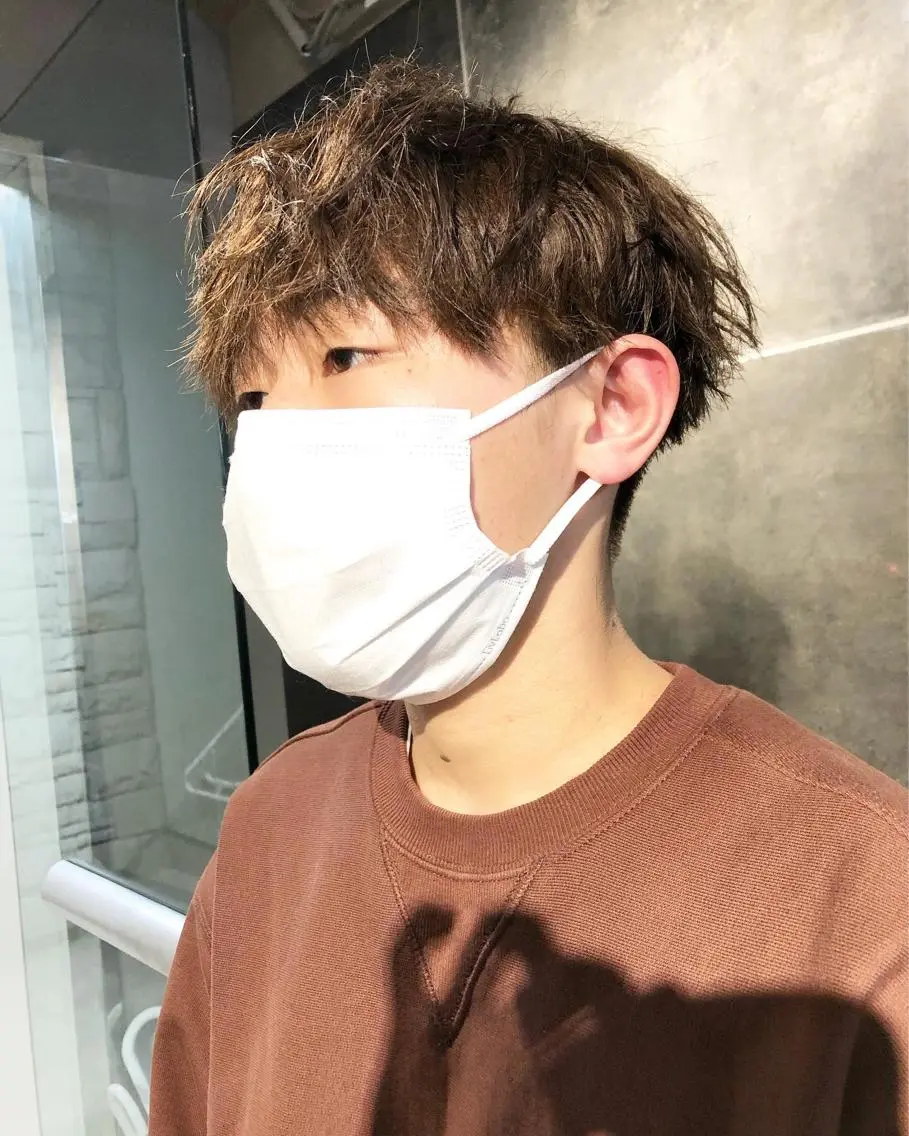 カラー ヘアアレンジ メンズ カット ヘアカラー トリートメント ヘアセット メンズ特化✂️栗原 侑也のヘアスタイル